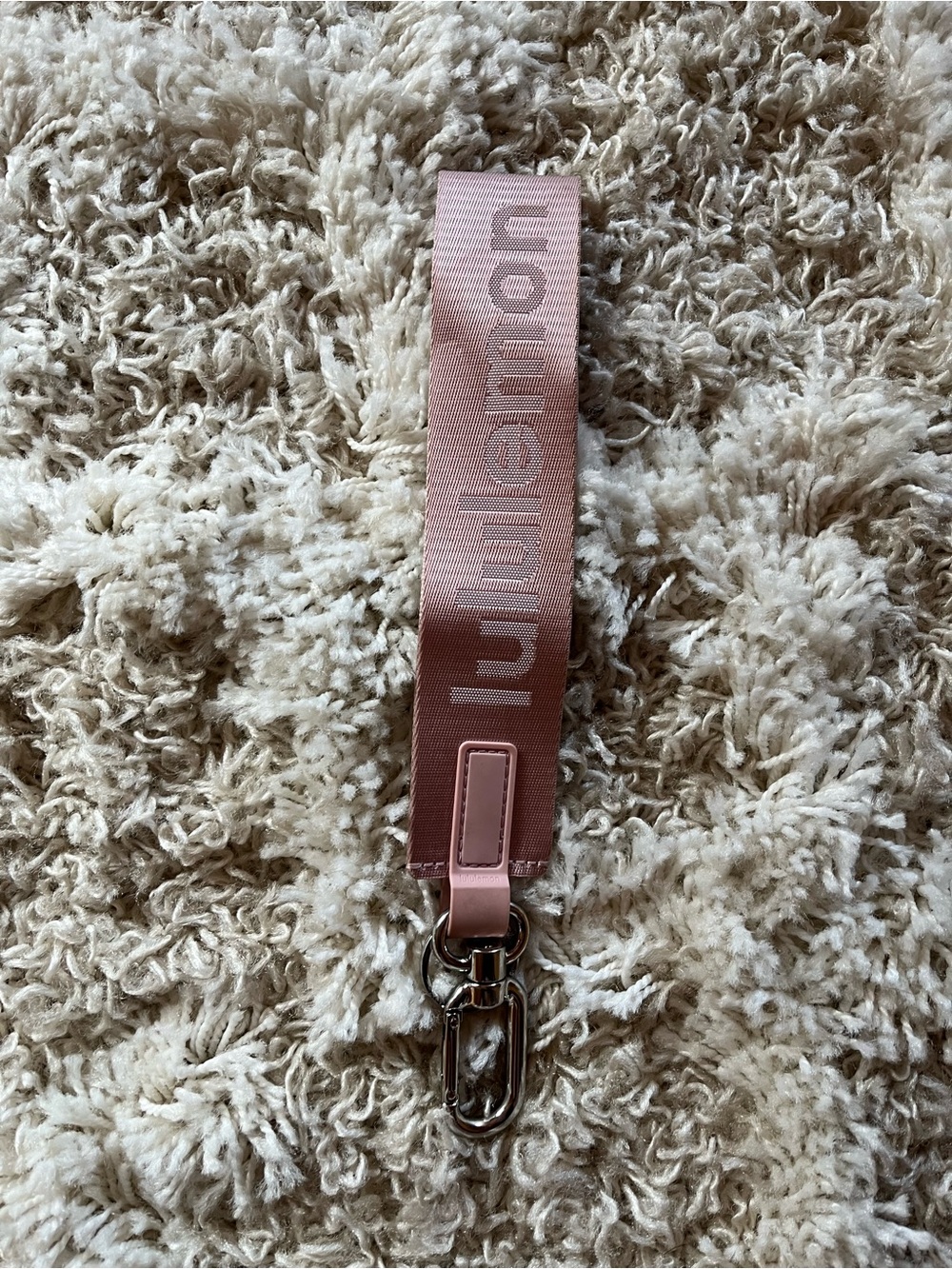 lululemon athletica Never Lost Keychain